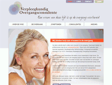 Tablet Screenshot of overgangsconsulente.com